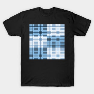 Blue plaid T-Shirt